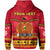 Custom Papua New Guinea Christmas Hoodie Bird of Paradise Bikpela Hamamas Blong Dispela Krismas LT14 - Polynesian Pride