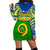 (Custom Personalised) Malampa Province Hoodie Dress Vanuatu Pig Tusk Polynesian Flag Style LT14 - Polynesian Pride