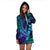 (Custom Personalised) Polynesian Hoodie Dress Purple Paradise Hawaiian Tribal Hammerhead Shark LT14 - Polynesian Pride