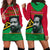 Vanuatu Hoodie Dress Vanuatuan Flag Sand Drawing Happy Father Lini Day LT14 Red - Polynesian Pride