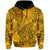 Custom Hawaii Hoodie Polynesian Tribal Art Ver.05 LT14 Pullover Hoodie Gold - Polynesian Pride