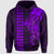 Custom Hawaii Hoodie Kakau Kanaka Maoli Combine Polynesian Shark Ver.05 LT14 Hoodie Purple - Polynesian Pride