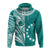 Cook Islands Tatau Hoodie Symbolize Passion Stars Version Blue LT13 - Polynesian Pride