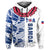 Toa Samoa Rugby Hoodie Siamupini Ula Fala White LT13 Pullover Hoodie White - Polynesian Pride