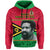 Vanuatu Hoodie Vanuatuan Flag Sand Drawing Happy Father Lini Day LT14 Pullover Hoodie Red - Polynesian Pride