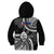 Guam and Philippines Hoodie KID Guaman Filipinas Together Black LT14 - Polynesian Pride