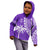 (Custom Text and Number) Fiji Rugby Sevens Hoodie KID Fijian 7s Tapa Polynesian Purple LT13 Purple - Polynesian Pride