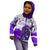 (Custom Personalised) Manaia Maori Hoodie KID Fern Aotearoa Purple Waves LT13 - Polynesian Pride