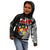 Tonga Hoodie KID Happy Tongan Fathers Day LT13 Zip Hoodie Black - Polynesian Pride