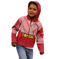 Tonga Rugby MMT Hoodie KID Ngatu Mate Maa Tonga Special LT13 - Polynesian Pride