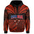 Custom Samoa Tatau Hoodie Red Polynesian Proud Samoan LT13 Zip Hoodie Red - Polynesian Pride