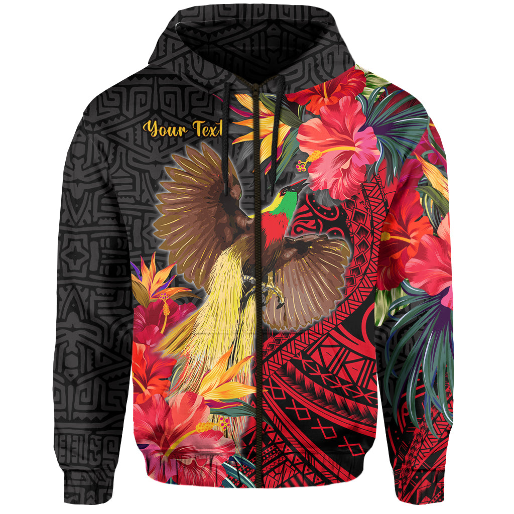 Custom Papua New Guinea Hoodie Bird of Paradise LT13 - Polynesian Pride