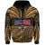 Custom Samoa Tatau Hoodie Gold Polynesian Proud Samoan LT13 Zip Hoodie Gold - Polynesian Pride
