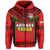 (Custom Text and Number) Tonga Rugby Hoodie Mate Maa Tonga Pacific Ngatu Black LT14 - Polynesian Pride