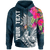Polynesian Custom Hoodie Summer Vibes Unisex Blue - Polynesian Pride