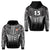 Custom Fiji Faithful Hoodie Version Black Custom Text and Number LT13 Unisex Black - Polynesian Pride