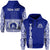 Custom TOLOA Hoodie Tupou College Tonga Pattern LT13 Unisex Blue - Polynesian Pride