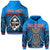 Custom Guam Chamorro Hoodie Latte Stone Blue Polynesian Haligi LT13 Hoodie Blue - Polynesian Pride