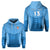 Custom Fiji Faithful Hoodie Version Blue Custom Text and Number LT13 Unisex Blue - Polynesian Pride