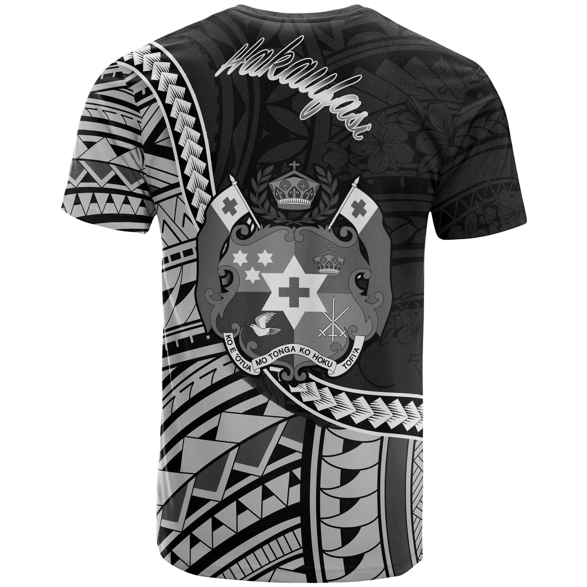 Tonga T Shirt Hakaufasi Polynesian Patterns - Polynesian Pride