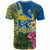 Hawaii Custom T Shirt Henry J. Kaiser High School Hawaiian Flowers Wing Patterns LT10 - Polynesian Pride