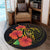 hawaiiRound Carpet - Hawaii Turtle Round Carpet Mothers Day Kanaka Maoli AH - Polynesian Pride