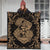 Hawaii Anchor Hibiscus Flower Vintage Premium Quilts - AH - Gold - Polynesian Pride