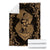 Hawaii Anchor Hibiscus Flower Vintage Premium Blankets - AH - Gold - Polynesian Pride