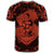 Hawaii Anchor Hibiscus Flower Vintage T Shirt Orange - Polynesian Pride