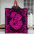Hawaii Anchor Hibiscus Flower Vintage Premium Quilts - AH - Pink - Polynesian Pride