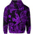 Custom Hawaii Angry Shark Polynesian Zip Hoodie Unique Style Purple LT8 - Polynesian Pride