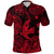 Custom Hawaii Shark Angry Polynesian Polo Shirt Unique Style Red LT8 - Polynesian Pride