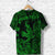 Custom Hawaii Polynesian T Shirt Angry Shark Unique Style Green LT8 - Polynesian Pride