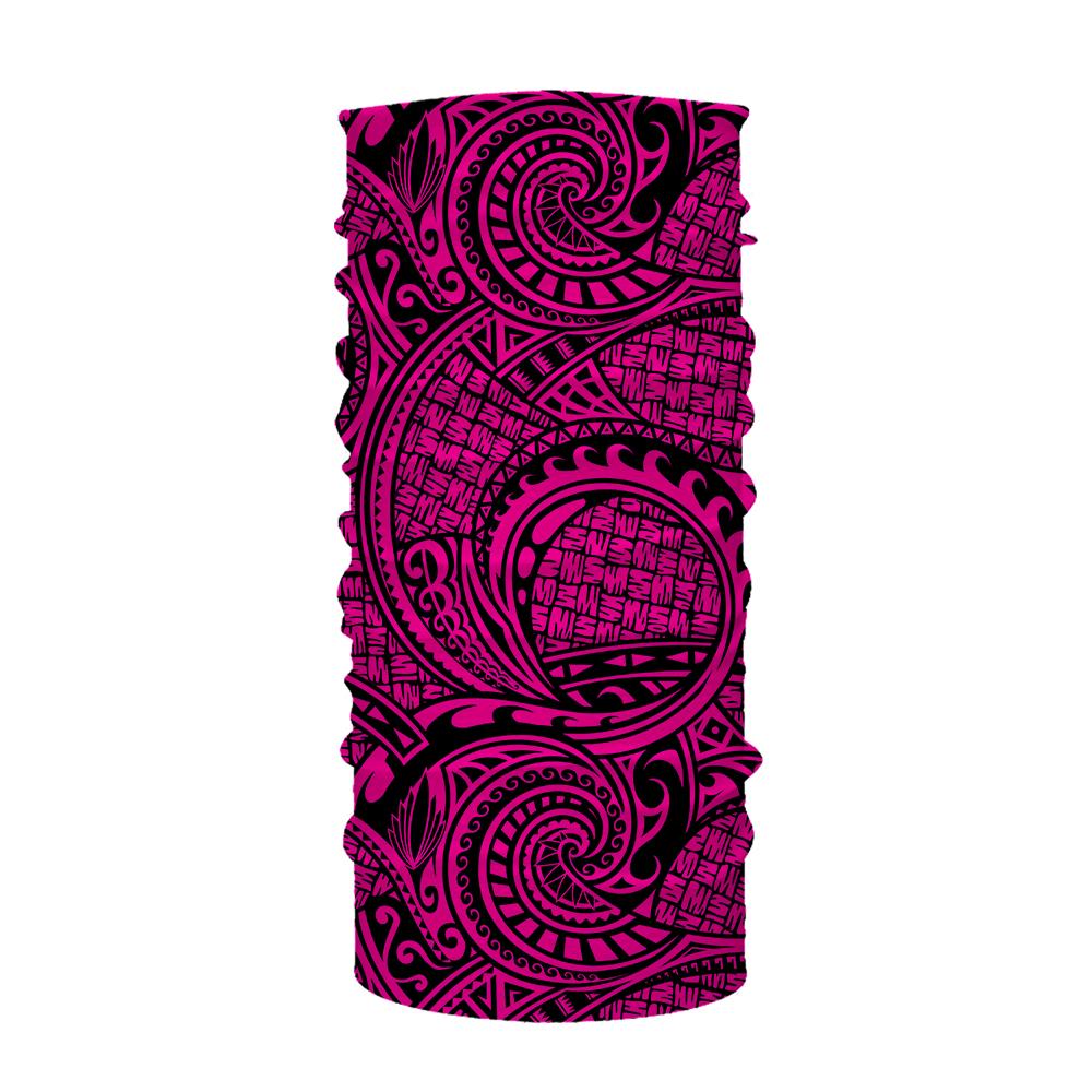 Hawaii Bandana Polynesian Maori Lauhala Pink One Size Pink - Polynesian Pride