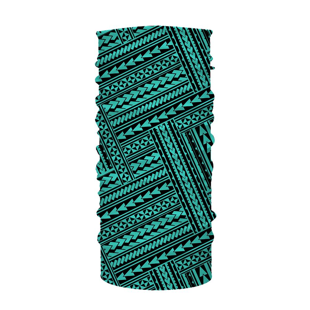 Hawaii Bandana Polynesian Nation Turquoise One Size Turquoise - Polynesian Pride