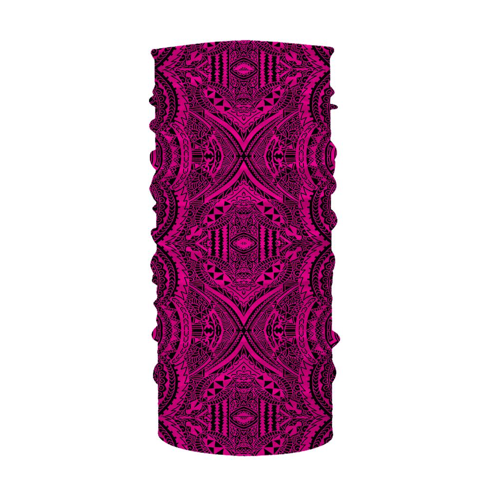 Hawaii Bandana Polynesian Symmetry Pink One Size Pink - Polynesian Pride