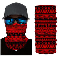 Hawaii Bandana Polynesian Tattoo Tribal Red - Polynesian Pride