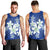 Hawaii Blue Plumeria Tank Top - AH - Polynesian Pride