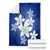 Hawaii Blue Plumeria Premium Blankets - AH - Polynesian Pride