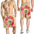 Hawaii Coat Of Arm Hibiscus Men's Shorts - AH - Polynesian Pride