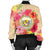 Hawaii Coat Of Arm Hibiscus Bomber Jacket - AH - Polynesian Pride