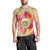 Hawaii Coat Of Arm Hibiscus Tank Top - AH Black - Polynesian Pride