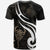 Hawaii Custom T Shirt Scorpio Tribal Pattern Style Gold - Polynesian Pride