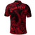 Custom Hawaii Fish Hook Polynesian Polo Shirt Unique Style Red LT8 - Polynesian Pride