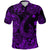 Custom Hawaii Fish Hook Polynesian Polo Shirt Unique Style Purple LT8 - Polynesian Pride