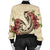 Hawaii Fish Hook Hibiscus Plumeria Polynesian Bomber Jacket - AH - Polynesian Pride