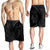 Hawaii Fish Hook Polynesian Men's Shorts - Circle Style Gray - AH - Polynesian Pride