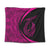 Hawaii Fish Hook Polynesian Tapestry - Circle Style Pink - AH Wall Tapestry Black - Polynesian Pride