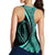 Hawaii Fish Hook Polynesian Racerback Tank - Circle Style Turquoise - AH - Polynesian Pride