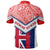 Hawaii Flag Polo Shirt Red Mit Style - Polynesian Pride